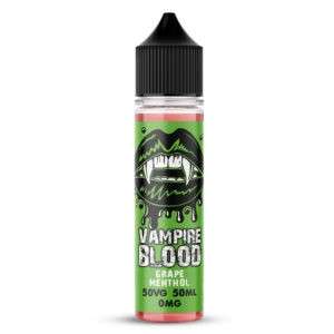 grape menthol vampire blood 50ml