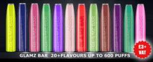 Glamz Bar Disposable Vape Pod 20mg