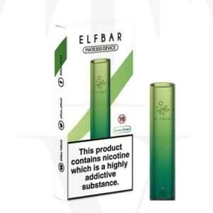 elf bar mate 500 battery aurora green