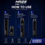 Haze Platinum Pro CBD Vape Kit Wholesale | 600mAh Battery - Image 4