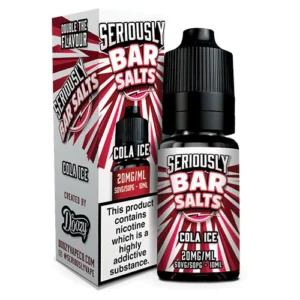cola ice seriously bar salts doozy vape co 10ml salt