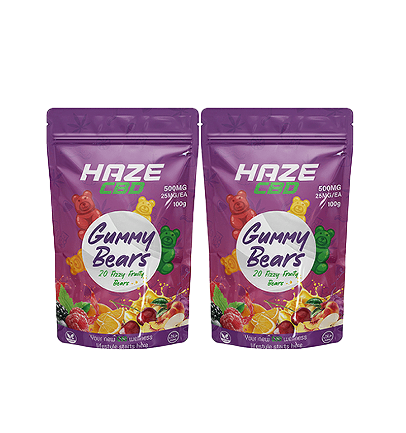 Haze CBD Gummies 500mg (25mg each)
