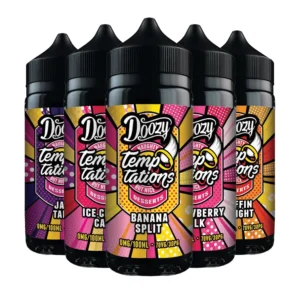 doozy vape temptations 100ml shortfill shortfill ecigone vape shop uk 1
