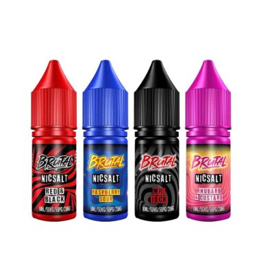 Just Juice 10ml 20MG Brutal Nic Salts (pack of 5)