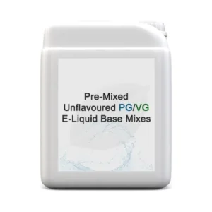 pre mixed pg vg unflavoured e liquid base mix