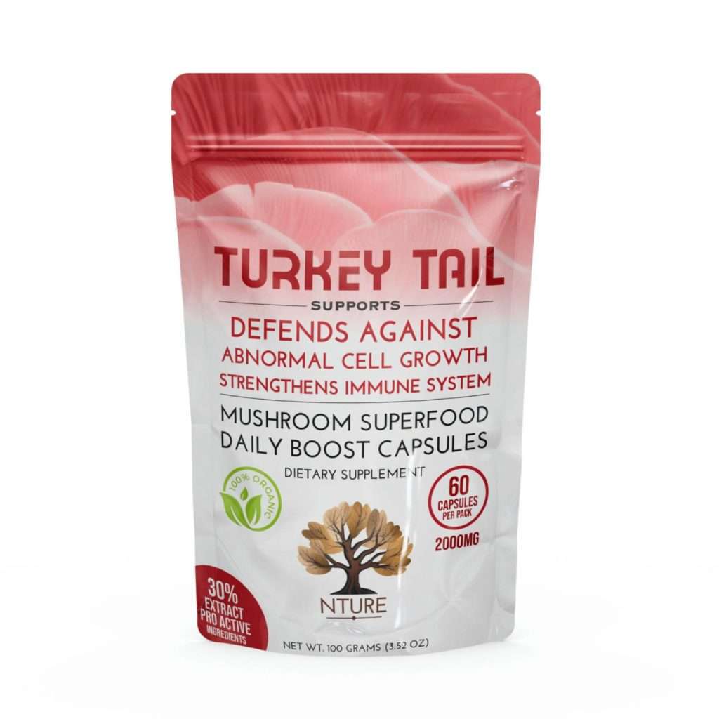 Turkey Tail Mushroom Capsules