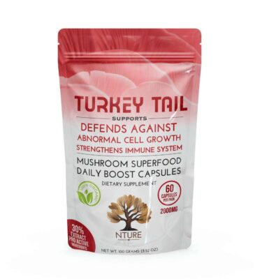Turkey Tail Mushroom Capsules