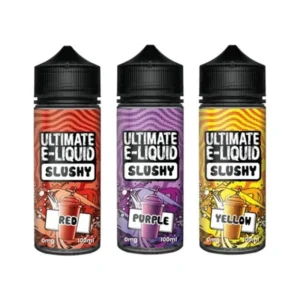 ultimate e liquid slushy 100ml shortfill wolfvapescouk yellow 508862