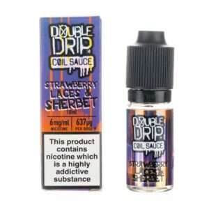Strawberry Lace Sherbet E Liquid by Double Drip