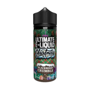 Ultimate E Liquid Christmas 100ml Blackberry Crumble