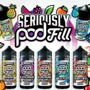doozy seriously pod fill 100ml shortfill e liquid