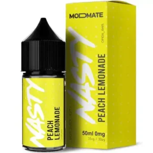 nasty juice modmate 50ml shortfill e liquids peach lemonade 34620849782939 480x