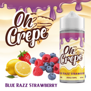 OH CREPE Blue Razz Strawberry