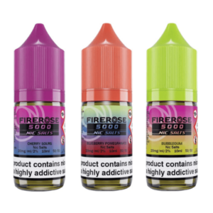 Elux Firerose 5000 Nic Salt E liquid 10x10ml 600x600 1