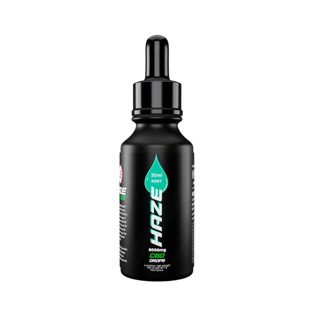 Haze CBD Drops 6000mg 30ml - Mint
