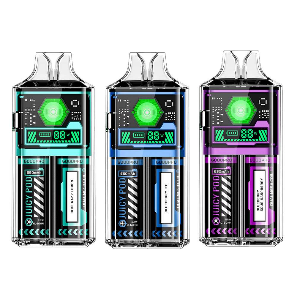 Juicy Pod Dual Mesh 6000 Pro Disposable 10ml 20mg