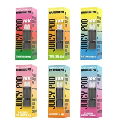 Juicy Pod Novamax 10K Prefilled Pods (pack of 10)