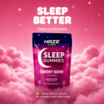 Haze CBD Sleep Night Gummy 3000mg - Cherry Bomb - Image 5