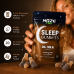Haze CBD Sleep Night Gummy 3000mg - OG Cola - Image 3